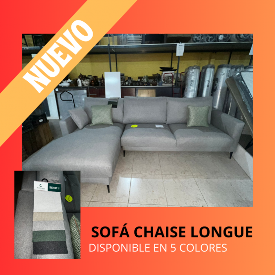 SOFÁ CHAISE LONGUE NUEVO