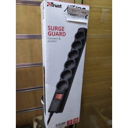 REGLETA TRUST SURGE GUARD CON PROTECCIÓN